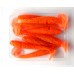 Рыбацкая силиконовая приманка, Taipan Slim View Fat, 2,8 дюйма, 8шт/уп, цвет №09 Orange